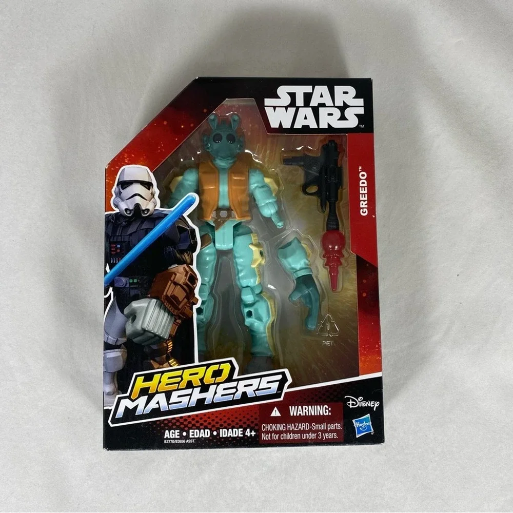 RARE - Star Wars Complete Set of Hero Mashers Action Figures Wave 3